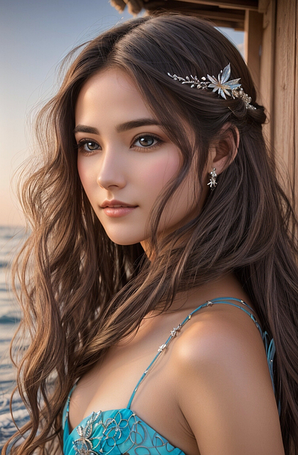Free ai generated woman young illustration