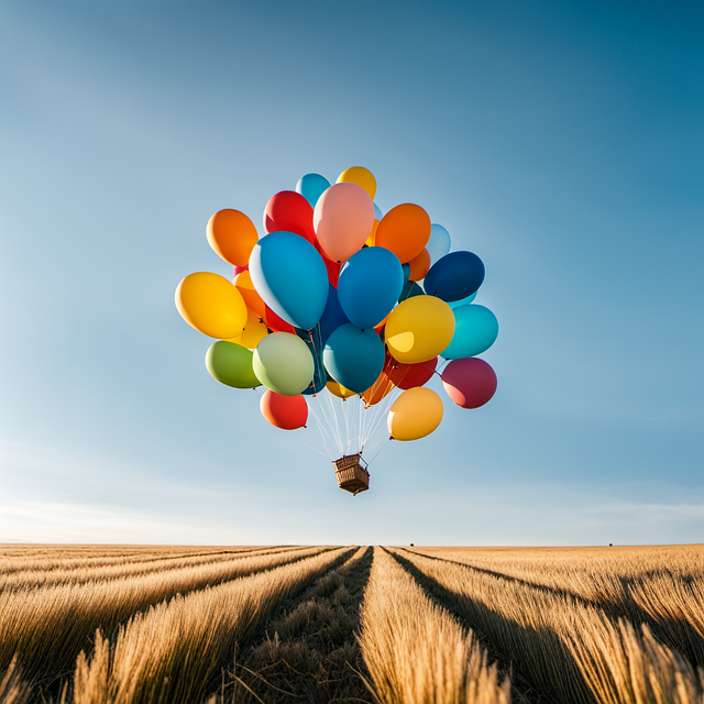 Free Ai Generated Balloons illustration and picture
