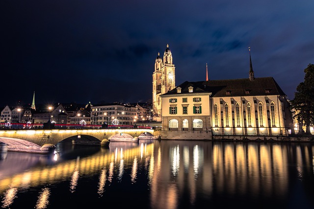 Free Grossmünster Night photo and picture