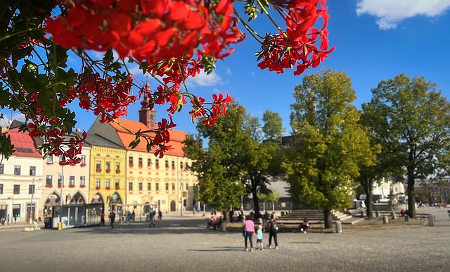 Jihlava, Platz, Stadt, Masarykovo
