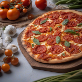 Ai Genereret, Pizza, Mad, Restaurant