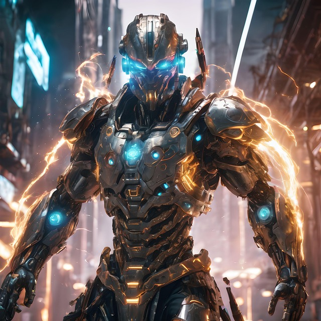 Free Ai Generated Warrior illustration and picture