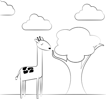 Free Colors Black And White illustration and picture