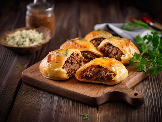 Free ai generated empanada food illustration