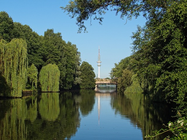 Free Television Tower Alster photo and picture