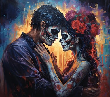 Free Ai Generated Couple illustration and picture