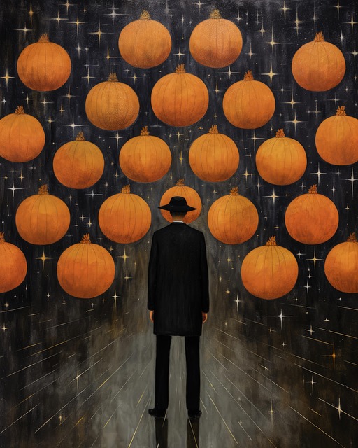 Free halloween pumpkin spooky illustration