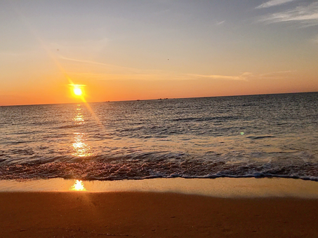 Free Sunrise Water illustration and picture