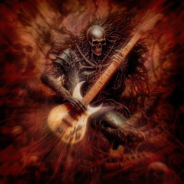 Free Ai Generated Skeleton illustration and picture