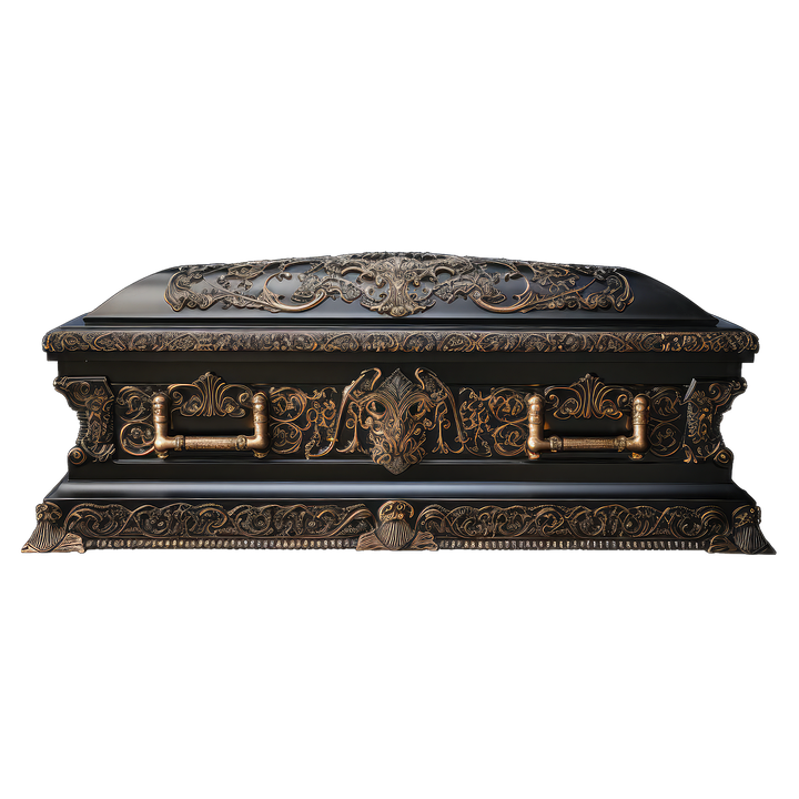 Download Ai Generated Coffin Casket Royalty-Free Stock Illustration ...