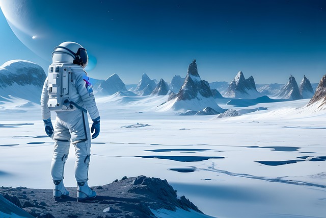 Free Ai Generated Astronaut illustration and picture