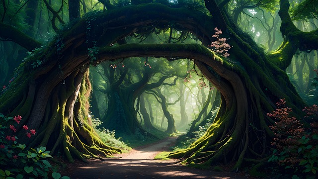 Free Ai Generated Trees illustration and picture