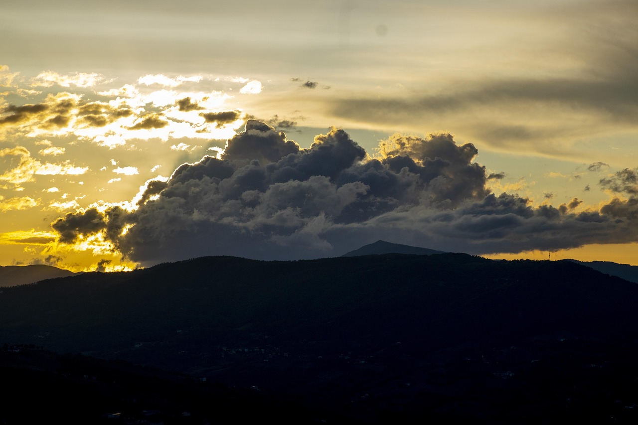 Free Sunset Panorama photo and picture