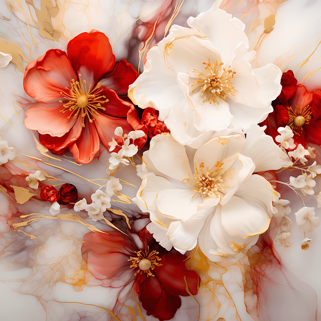 Free ai generated flowers blossom illustration
