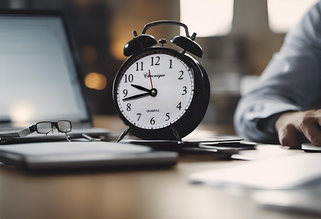 Free ai generated clock time illustration