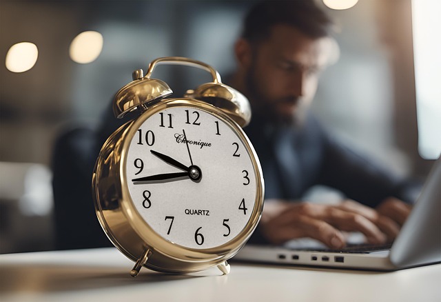 Free ai generated clock time illustration