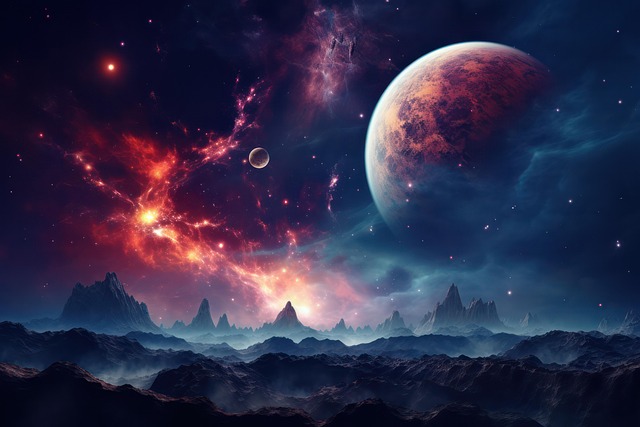 Ai Generado, Planeta, Espacio, Galaxia