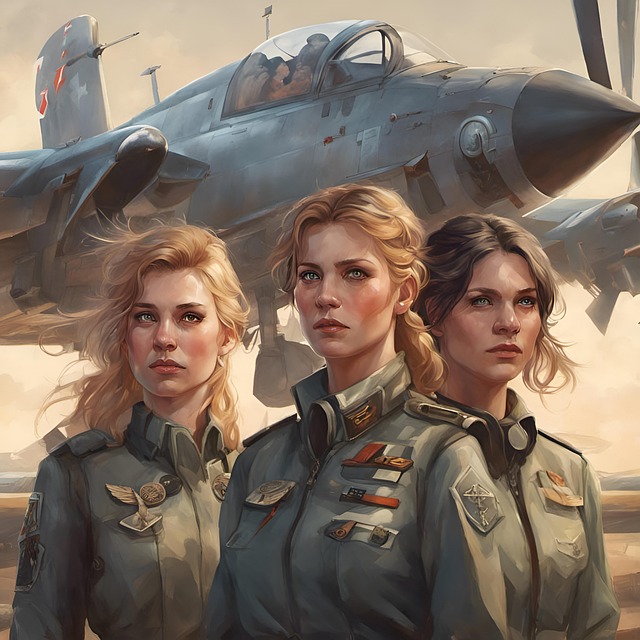 Free ai generated women models illustration