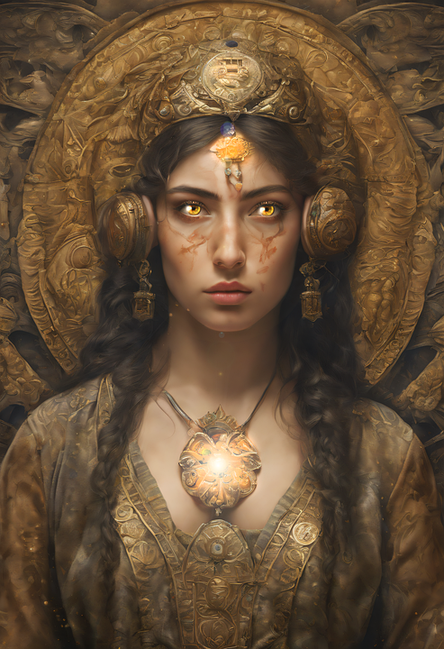 Download Ancient Deity, Arcane, Occult. Royalty-Free Stock Illustration ...
