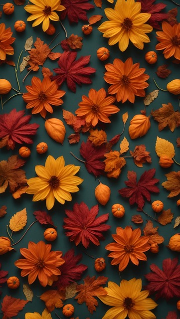Free ai generated pumpkin fall illustration