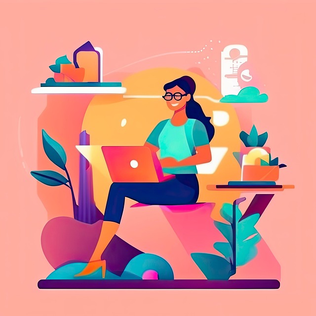 Free Freelance Business illustration and picture
