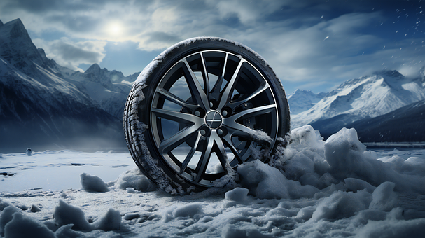 Free Ai Generated Tire illustration and picture