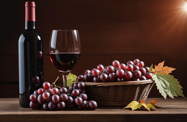 Download free HD stock image of Ai Generated Grapes Free ai generated grapes red wine illustration
