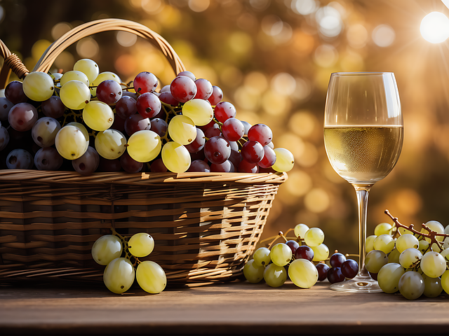 Download free HD stock image of Ai Generated Grapes Free ai generated grapes white wine illustration