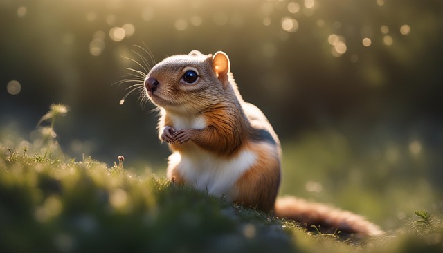 Free Ai Generated Squirrel illustration and picture