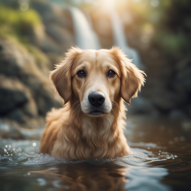 Free Ai Generated Dog illustration and picture