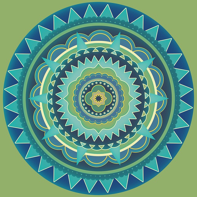 Free tile mosaic geometric illustration