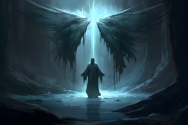 Free ai generated swamp horror illustration