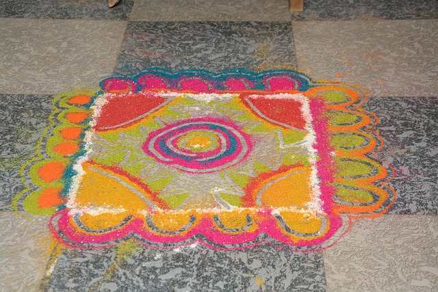 Free Rangoli India photo and picture