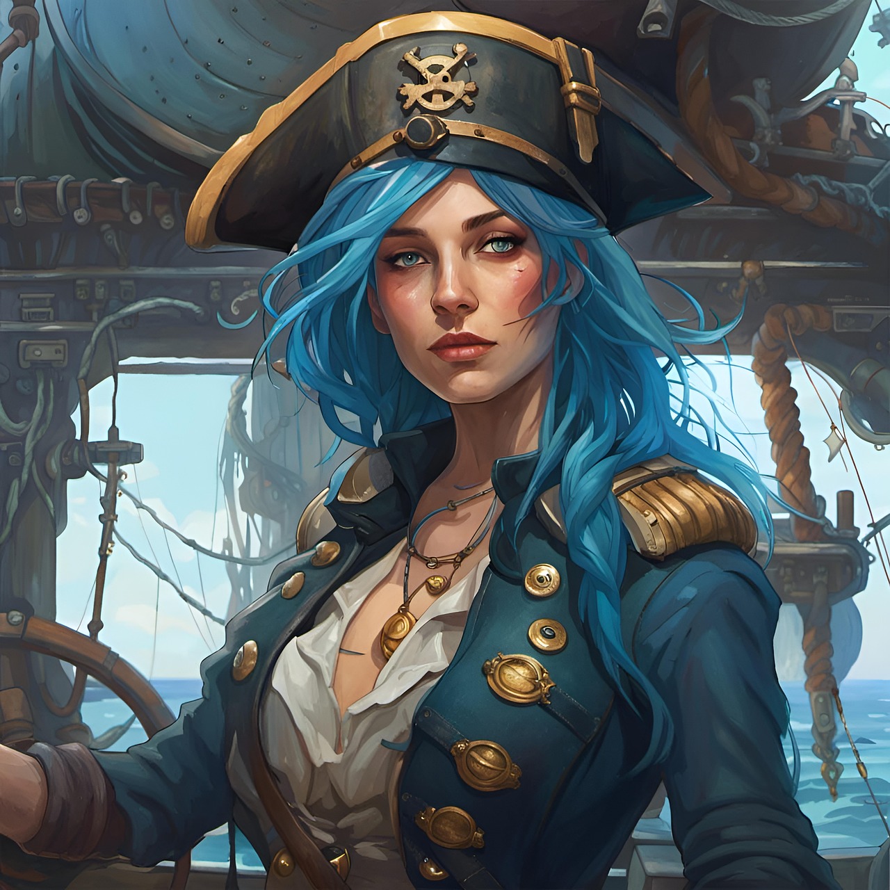 download-pirate-blue-impact-comics-black-hood-foe-royalty-free-stock
