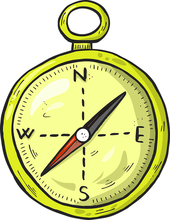 Compass Navigation Drawing Download Compass, Direction, Navigation. Royalty-Free Vector Graphic ...