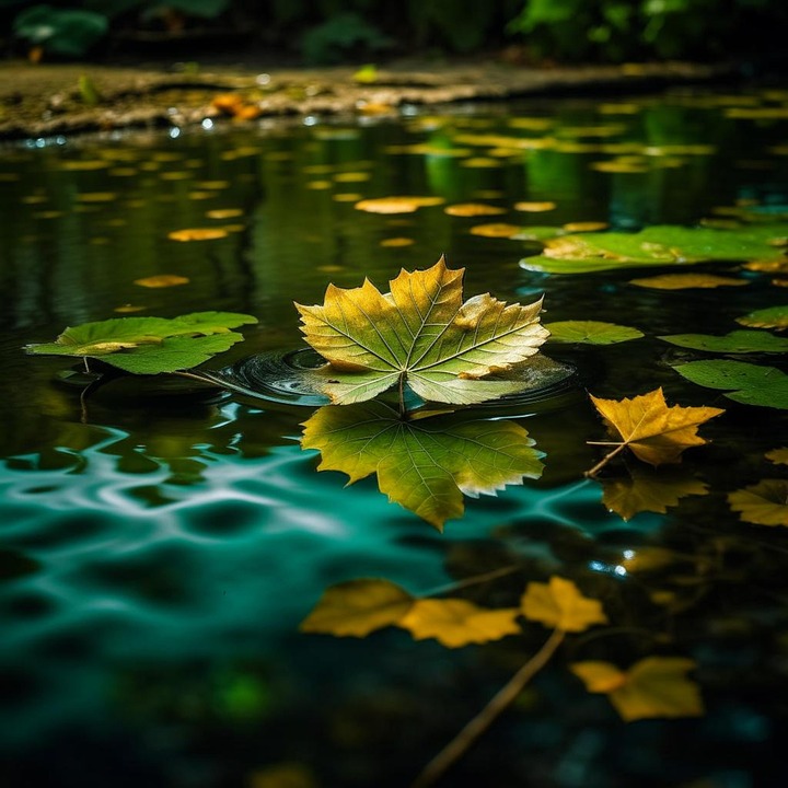 Download Float Leaf Water RoyaltyFree Stock Illustration Image Pixabay