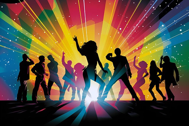 Free ai generated dance poster illustration
