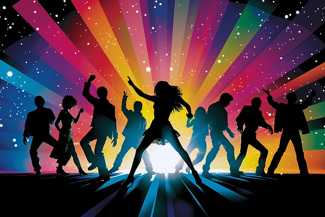 Free ai generated dance poster illustration