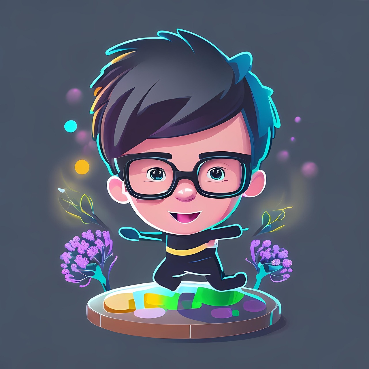 Download Programmer Gamer Avatar Mini People Royalty-Free Stock ...
