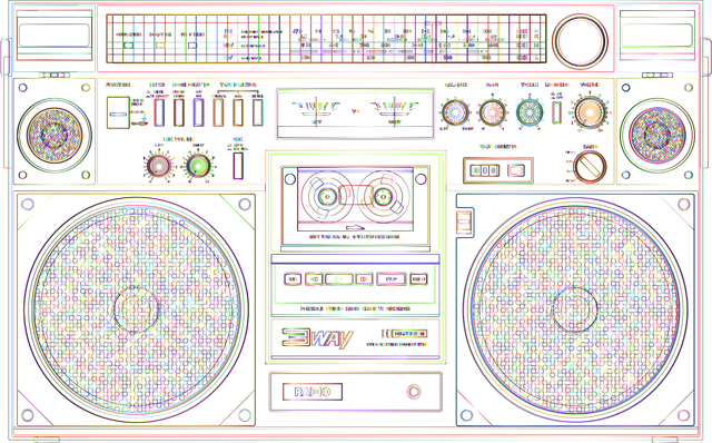 Boombox, Casete De Radio, Música