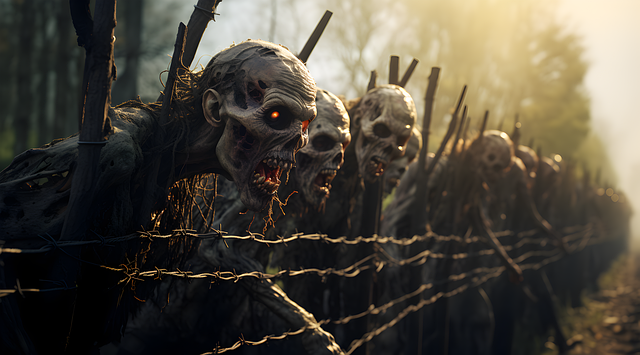 Halloween, Gruselig, Zombie, Untote