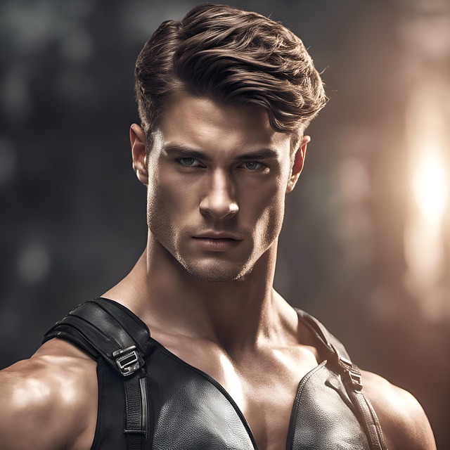 Download free HD stock image of Man Muscular Free man muscular strong illustration
