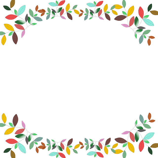 Free Frame Leaves illustration and picture