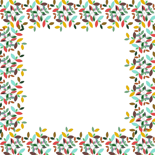 Free Frame Leaves illustration and picture