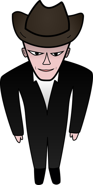 Free crook rogue suit vector