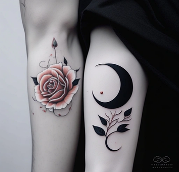 Rose, Rosen, Tätowierung