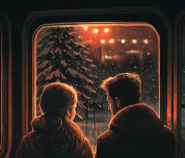 Free night trip trip ride illustration