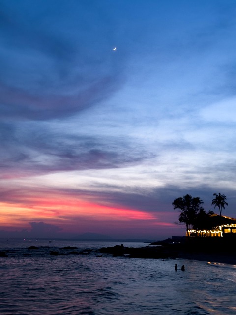 Free Vietnam Sunset photo and picture