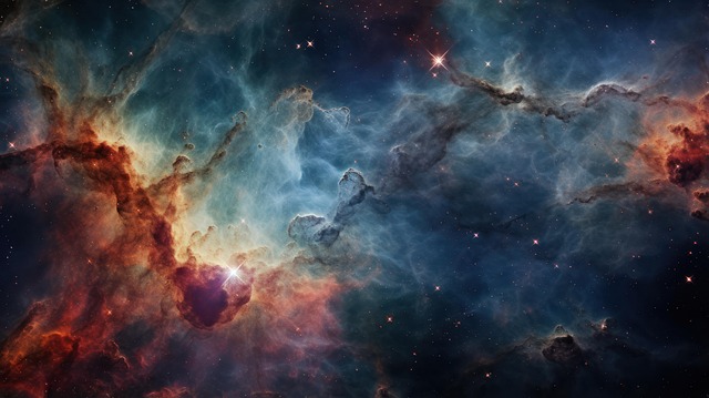 Free nebula space cosmic illustration