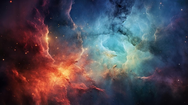 Free nebula space cosmic illustration